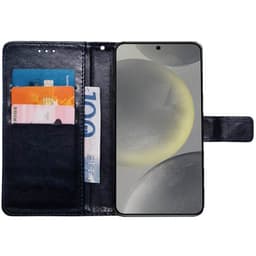 Lommebokdeksel 3-kort til Samsung Galaxy S26 - Mørkeblå