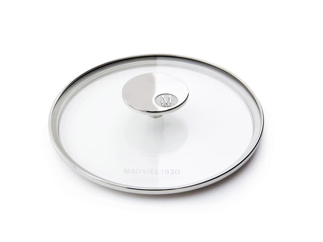 Mauviel M'360 Glaslåg Dia 24 cm Klar/Stål