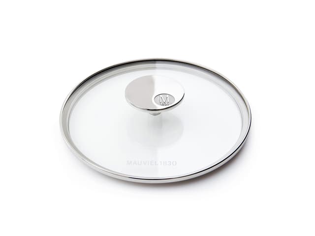 Mauviel M'360 Glaslåg Dia 20 cm Klar/Stål