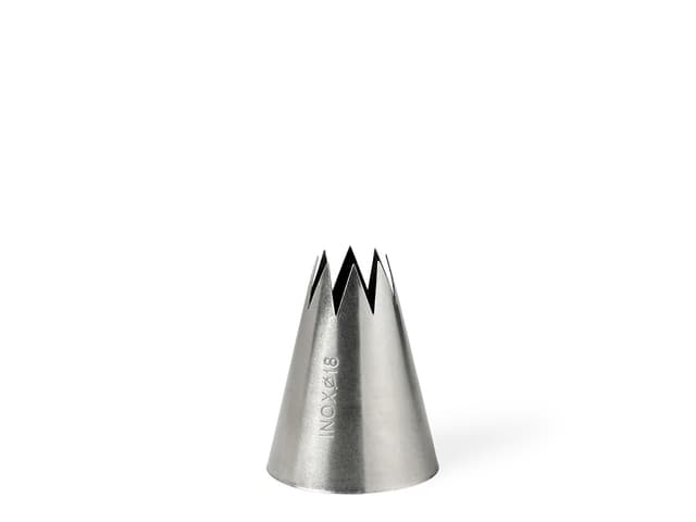 Blomsterbergs Star piping tip 18 mm Steel