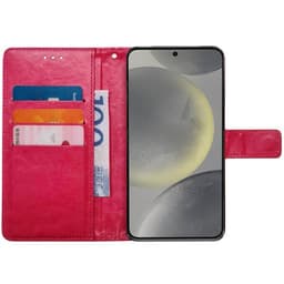 Lommebokdeksel 3-kort til Samsung Galaxy S26 Plus - Rosa