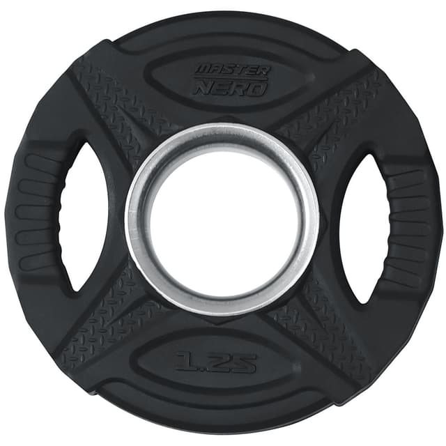 Master Fitness Nero Rubber Plate, Viktskivor gummerade 1,25 kg