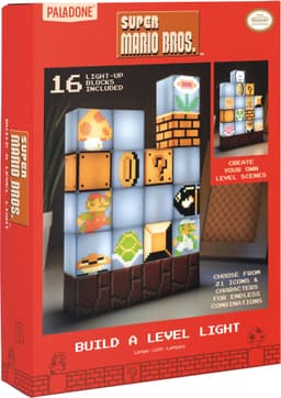 Paladone Super Mario lampe (Build A Level Light)