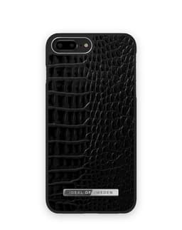 Atelier Case iPhone 8/7/6/6S P Neo Noir Croco Slvr