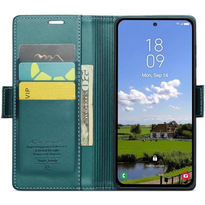 CaseMe mobildeksel 023 til Samsung Galaxy A18 LTE - Petrol - Elkjøp