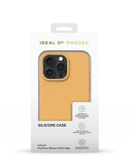 Silicone Case iPhone 15 Pro Max Apricot