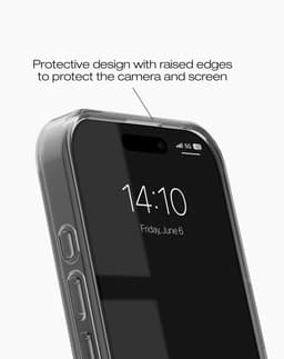 Clear Case MagSafe iPhone 16 Plus Tinted Black