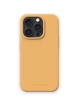 Silicone Case iPhone 15 Pro Apricot