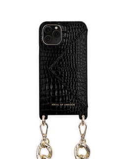 Necklace Case iPhone 12 / 12 Pro Neo Noir Croco