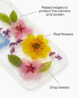 Clear Case iPhone 13 / 14 Summer Blossom