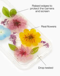 Clear Case iPhone 14 Pro Summer Blossom