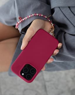 Silicone Case iPhone 14 Pro Max Cranberry