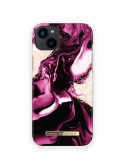 Printed Case iPhone 14 Plus Golden Ruby