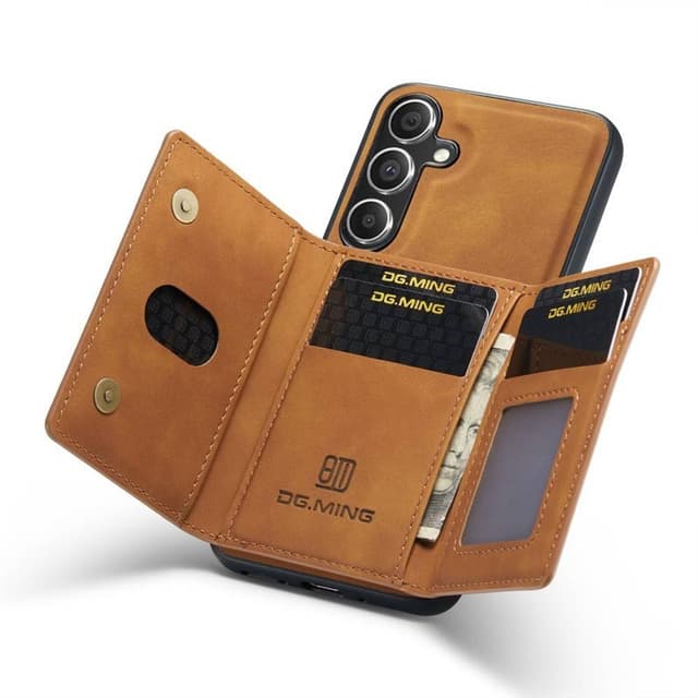DG-Ming M2 cover Samsung Galaxy S25 Plus - Brun