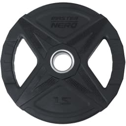 Master Fitness Nero Rubber Plate, Viktskivor gummerade 15 kg