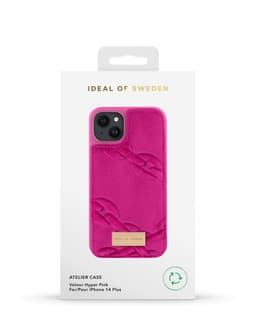 Atelier Case iPhone 14 Plus Velour Hyper Pink
