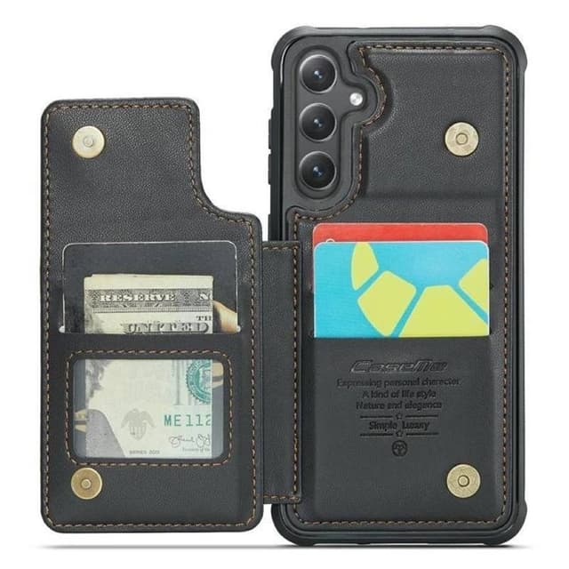 CaseMe mobilfodral C22 Samsung Galaxy S25 - Svart