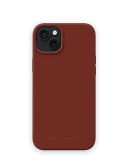 Silicone Case iPhone 15 Plus Dark Amber