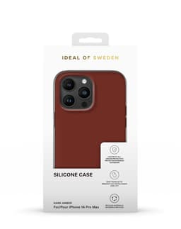 Silicone Case iPhone 14PM Dark Amber
