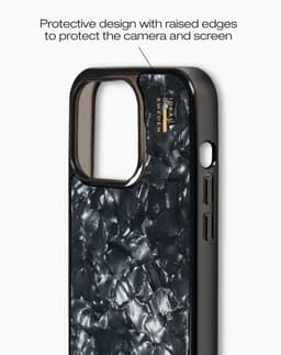 Pearlised Case iPhone 15 Pro Black
