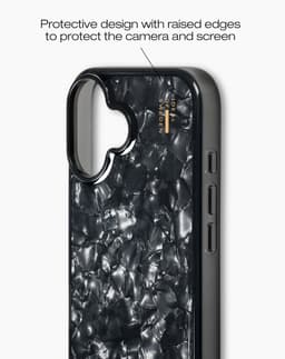 Pearlised Case iPhone 16 Plus Black