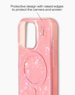 Pearlised Case MagSafe iPhone 16 Pro Pink