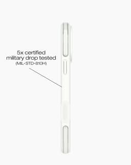 Ideal Bumper Case MagSafe iPhone 16 Pro Max Cloudy White