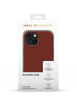 Silicone Case iPhone 13 / 14 / 15 / Dark Amber