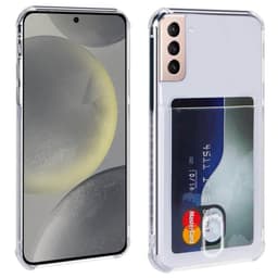 Silikonikotelo ja korttipaikka Samsung Galaxy S25 Plus