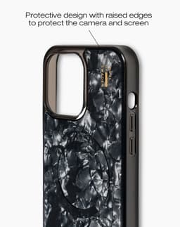 Pearlised Case MagSafe iPhone 14 Pro Max Black