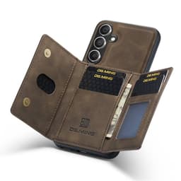 DG-Ming M2 kuori Samsung Galaxy S25 Plus - Coffee