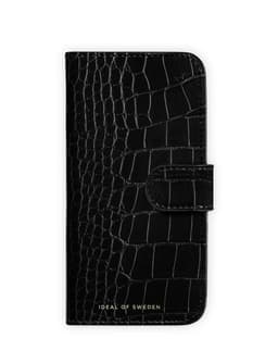 Magnet Wallet+ MagSafe iPhone 16PM Black Croco
