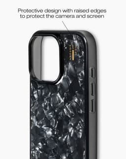 Pearlised Case iPhone 16 Pro Max Black