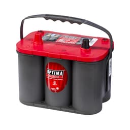 OPTIMA AGM Red Top 12V 50AH 815CCA (254x174x195mm) +venstre TOPP POL 'Bestselger'