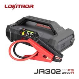 Lokithor Lithium Startbooster 2500A med 150 PSI Luftkompressor