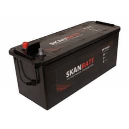 SKANBATT Fritidsbatteri 12V 140AH 800CCA (513x188x203/223mm) +venstre