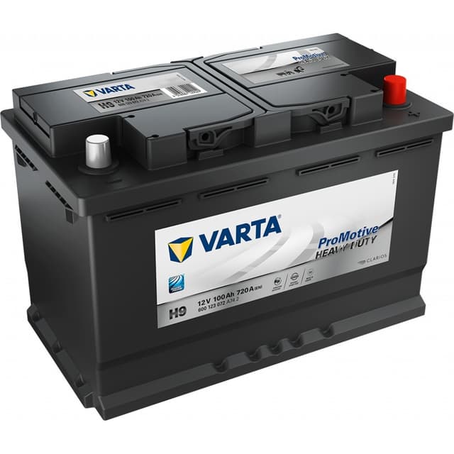 VARTA Promotive HD Batteri 12V 100AH 720CCA (313x175x190/205mm) +høyre H9