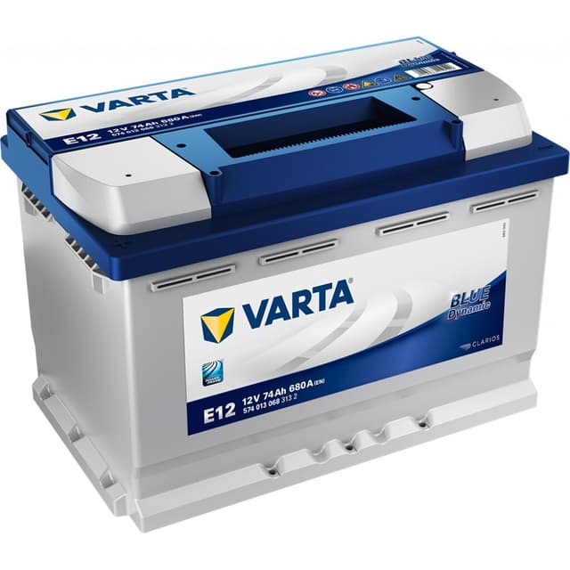 VARTA Blue Dynamic Batteri 12V 74AH 680CCA (278x175x190/190mm) +venstre E12