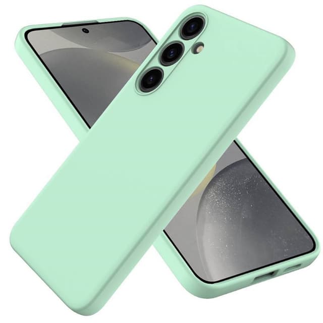 Liquid silikon skal Samsung Galaxy S25 Plus - Mint