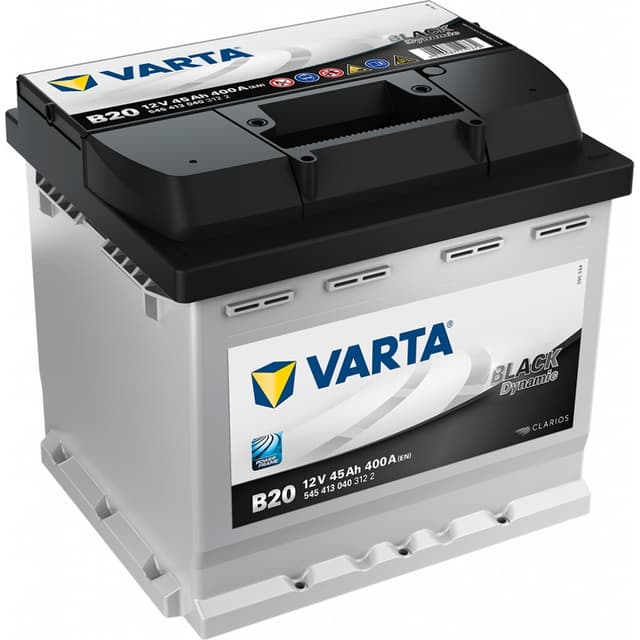 VARTA Black Dynamic Batteri 12V 45AH 400CCA (207x175x190/190mm) +venstre B20