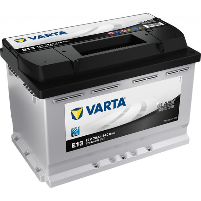 VARTA Black Dynamic Batteri 12V 70AH 640CCA (278x175x190/190mm) +høyre E13