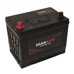 SKANBATT Startbatteri 12V 60AH 480CCA (250x170x200/220mm) +venstre