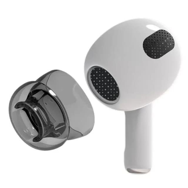 1-par TPE öronkuddar Airpods (Gen4) - S - Svart