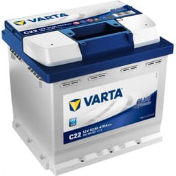 VARTA Blue Dynamic Batteri 12V 52AH 470CCA (207x175x190/190mm) +høyre C22