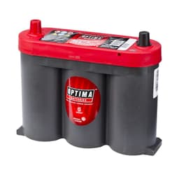 OPTIMA AGM Red Top 6V 50AH 815CCA (254x83x200mm) +Midtstilt 8010-355