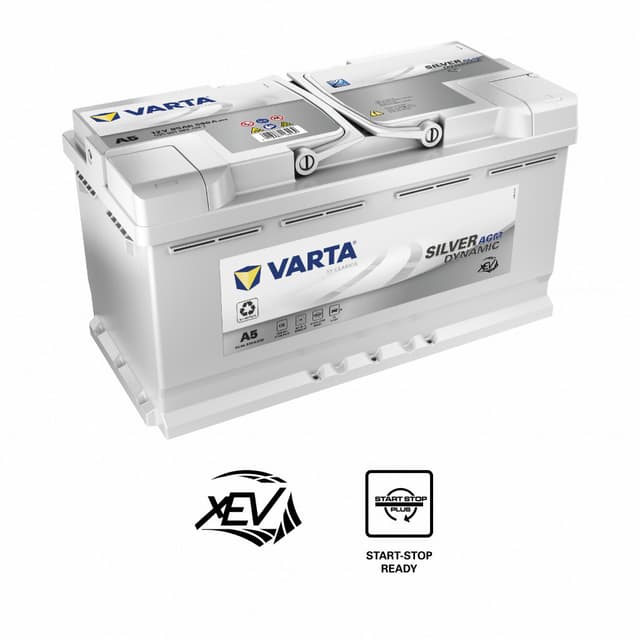 VARTA Silver Dynamic AGM Batteri 12V 95AH 850CCA (354x175x190/190mm) +høyre A5