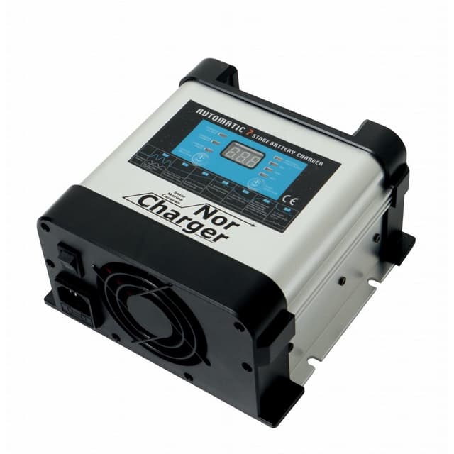 NOR CHARGER Pro Serie Elektronisk Batterilader 12V 10A 2-kanaler