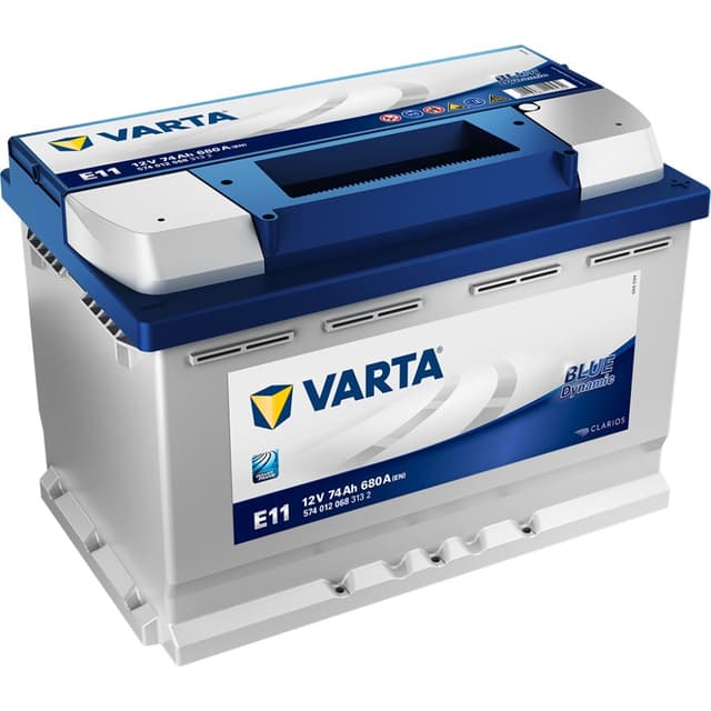 VARTA Blue Dynamic Batteri 12V 74AH 680CCA (278x175x190/190mm) +høyre E11