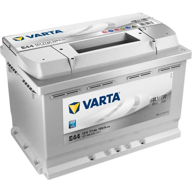 VARTA Silver Dynamic Batteri 12V 77AH 780CCA (278x175x190/190mm) +høyre E44