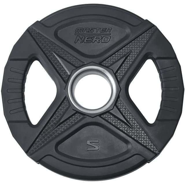 Master Fitness Nero Rubber Plate, Viktskivor gummerade 5 kg